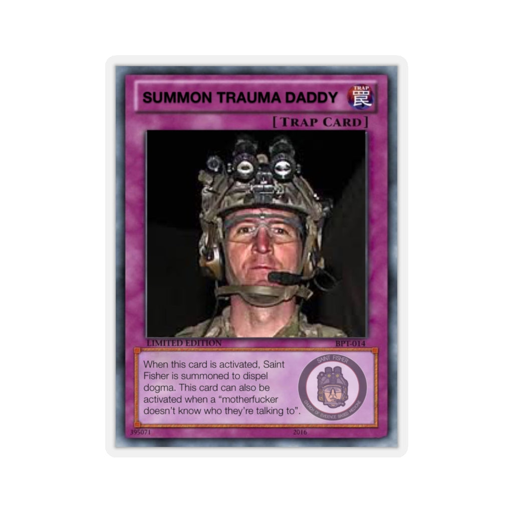 Trauma Daddy Trading Card